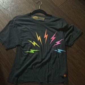 Aviator nation lightning bolt t shirt